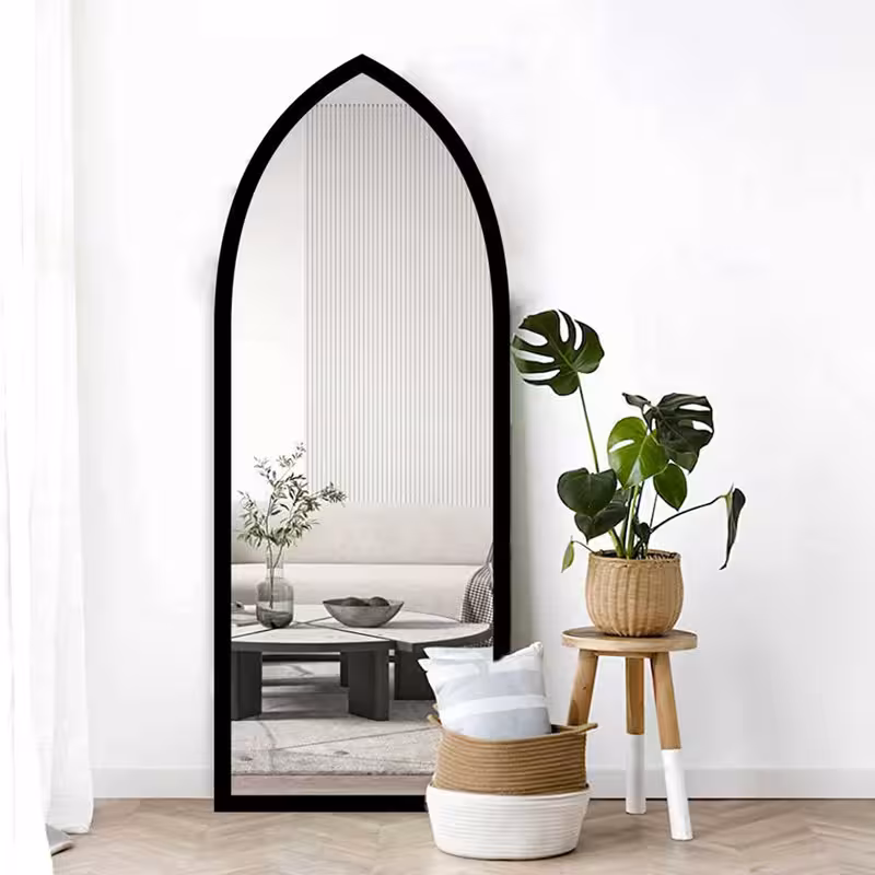 آینه مدل قدی چوبی طرح ندا w-180