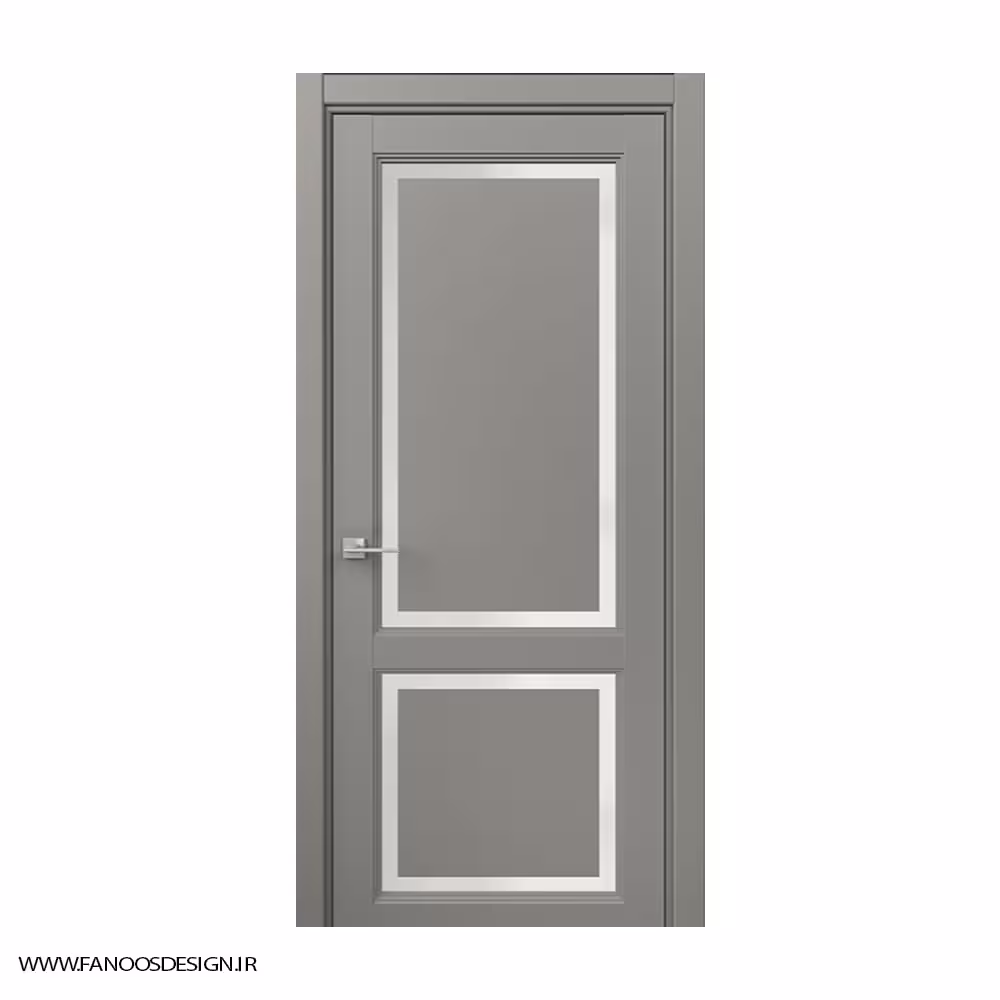 درب مدرن اتاق خواب پلکسی خطی با رنگ پلی اورتان کد 1182