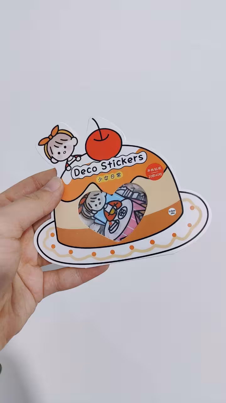 پک استیکر شفاف