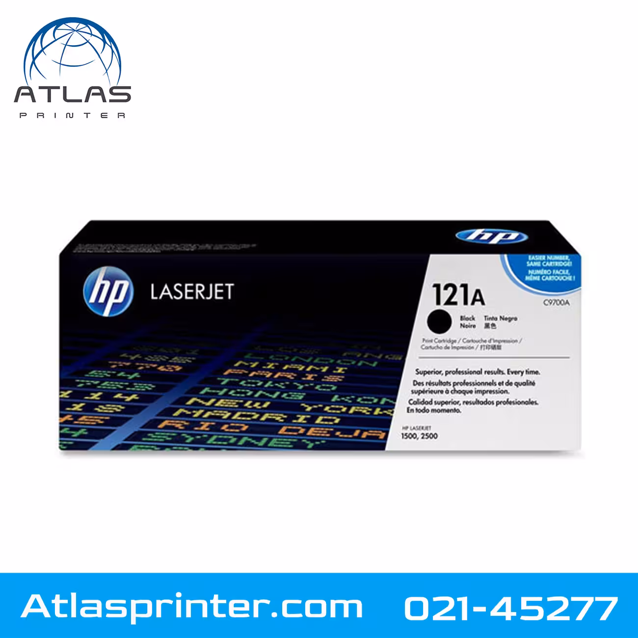 کارتریج لیزری اچ پی HP 121A مشکی