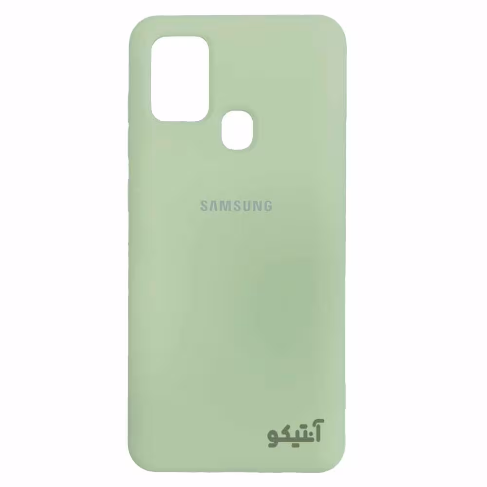 قاب سیلیکونی High copy مناسب برای Samsung A21S-رنگ سبز مریم گلی