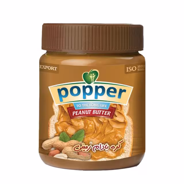 کره بادام زمینی کروچی پوپر 180 گرمی