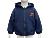 سوییشرت کلاهدار  داخل کرکی سرمه ای  رنگ کندی candy