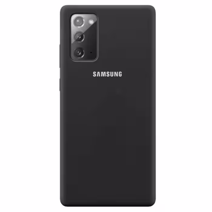 کاور سیلیکونی تک رنگ اورجینال Samsung Galaxy Note 20 مدل پاک کنی اصل (متریال ویتنام)