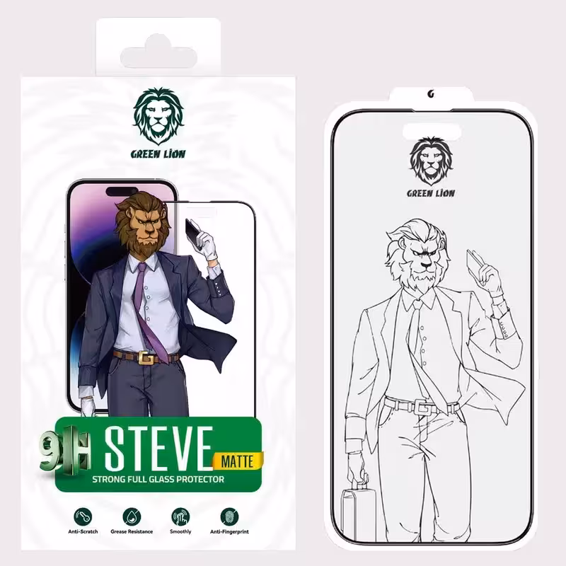 محافظ صفحه نمایش مات گرین لاین مدل Statte مناسب برای گوشی موبایل اپل iPhone 14 Pro