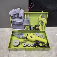 دستگاه اتو لوله 2 المنت با لوازم کامل اوکی مدل 1213