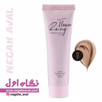 کرم پودر حاوی روغن آرگان و آلوورا رینی فلاور شماره C-01 رنگ بژ طلایی