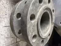 فلنج گلودار 3  اینچ مونل  استنلس استیل ریس فیس رده 40 کلاس 300 از جنس  UNS NO4400 24360