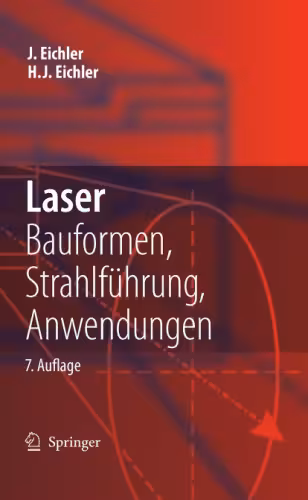 خرید و دانلود نسخه کامل کتاب Laser: Bauformen, Strahlführung, Anwendungen