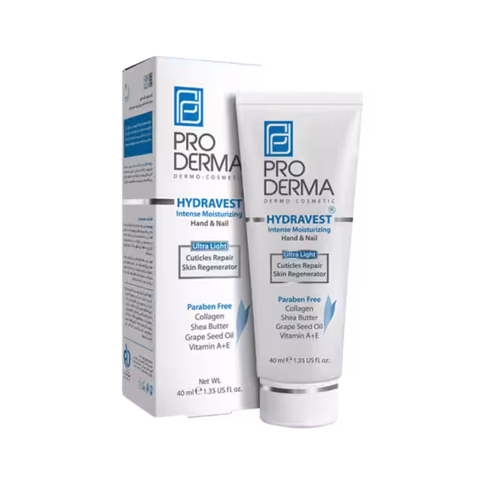 کرم مرطوب کننده دست و ناخن پرودرماPro Derma Hydravest Intense Moisturizing Hand & Nail Cream