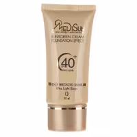 کرم ضد آفتاب مدیسان سری Oily Skin مدل Light Beige