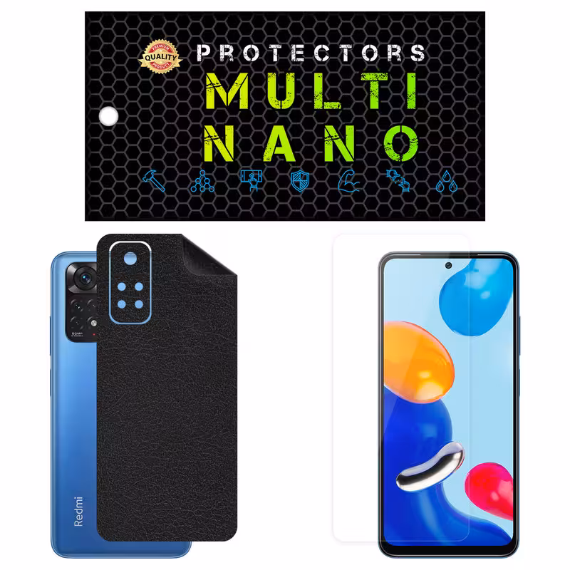 محافظ صفحه نمایش مولتی نانو مدل X-SFL مناسب برای گوشی موبایل شیائومی Redmi Note 11 به همراه برچسب پوششی | کالا برتری