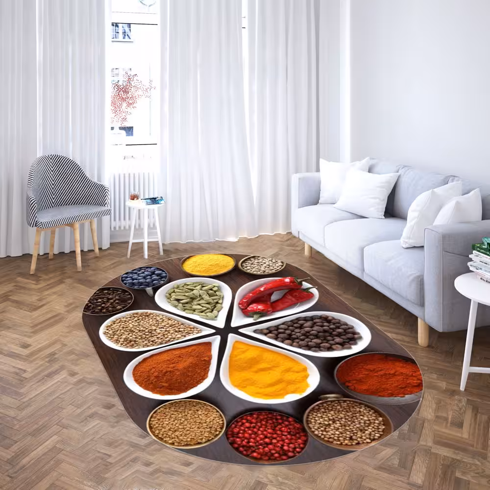 فرشینه بیضی کد 34