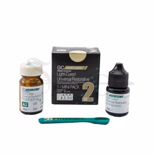 گلاس لایت کیور جی سیGC Fuji II LC Gold
