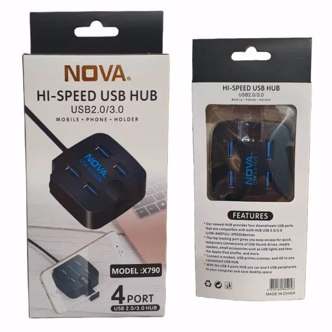 هاب 4 پورت X-NOVA مدل X790