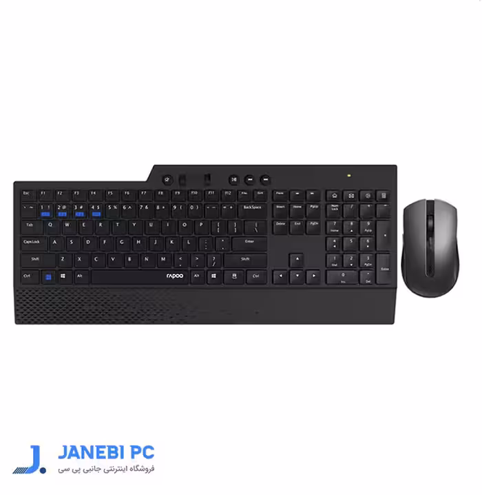 ماوس و کیبورد بی سیم رپو Rapoo 8200T Multi-mode Wireless Desktop