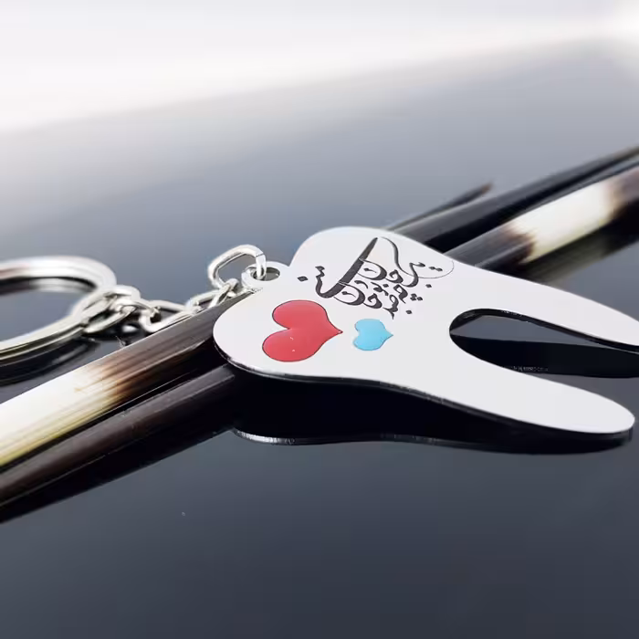 جاکلیدی گيلواره زراوشان مدل دندان زیبا کد A39