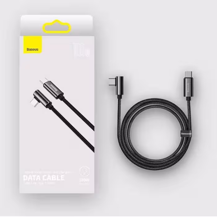 کابل USB C باسیوس مدل Legand series Elbow fast charging 100W طول 1 متر