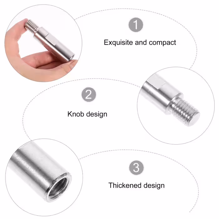 رابط افزایش طول شفت مینی فرز رزوه مدل M14 کد 50mm