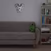 چراغ دیواری نئون دیزاین مدل Spider-BL_WHT