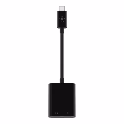 مبدل 1 به 2 USB-C بلکین مدل F7U081btBLK
