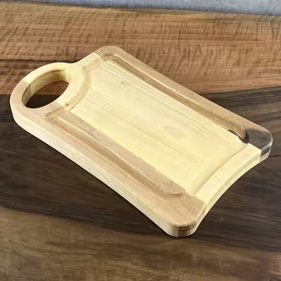 تخته گوشت مدل دسته لوزی