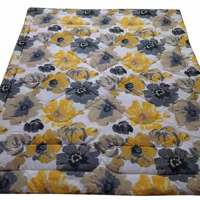 لحاف کرسی سندس مدل خزان کد F418 سایز 400x400 سانتی متر