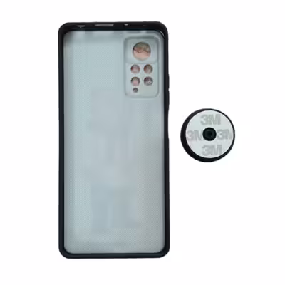 کاور طرح خرس کد 811 مناسب برای گوشی موبایل شیائومی Redmi Note 11 Pro به همراه پاپ سوکت