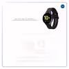 برچسب ماهوت طرح Cloud-Transparent مناسب برای ساعت هوشمند سامسونگ Galaxy Watch Active 2 44mm