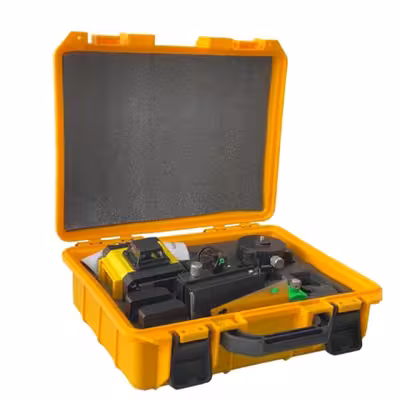 تراز لیزری مدل DW360-4D نور سبز به همراه سه پایه