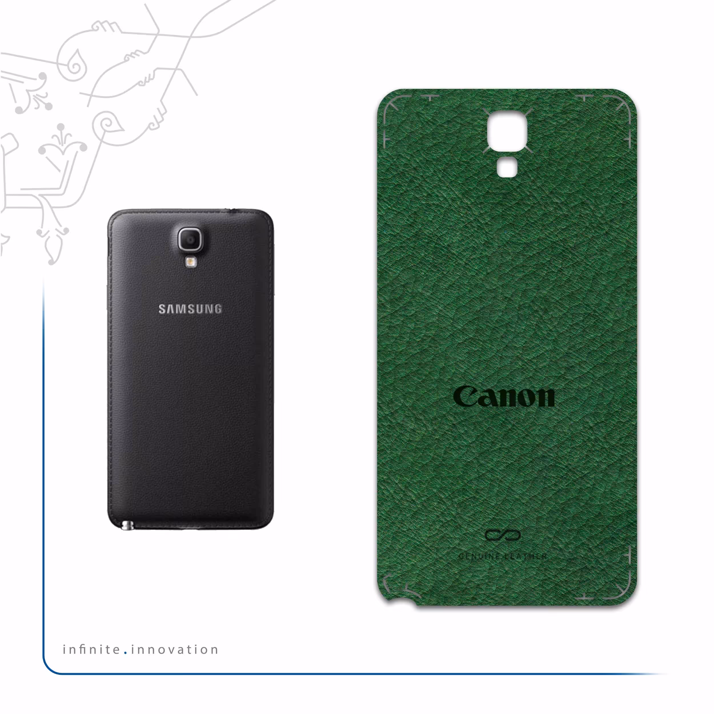 برچسب پوششی ماهوت مدل GL-CNN مناسب برای گوشی موبایل سامسونگ Galaxy Note 3 Neo