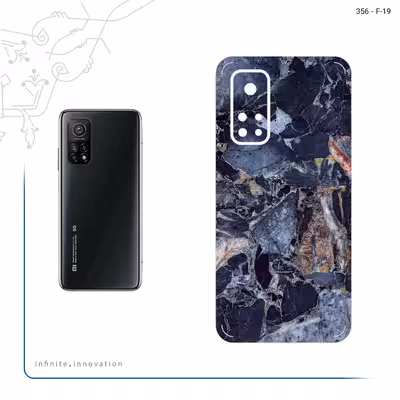 برچسب پوششی ماهوت مدل Broken black marble مناسب برای گوشی موبایل شیائومی Mi 10T Pro 5G