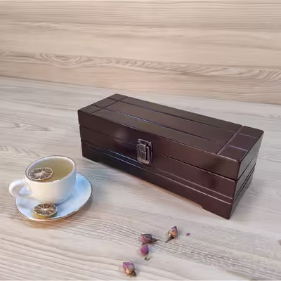 جعبه چای کیسه ای مدل یاس کد 5002