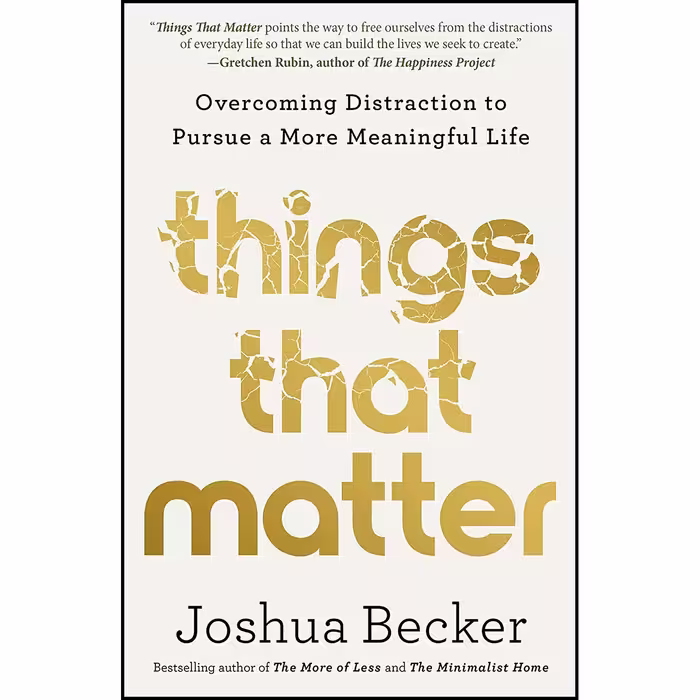 کتاب Things That Matter اثر Joshua Becker انتشارات WaterBrook