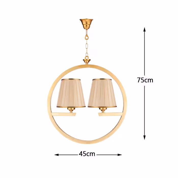 چراغ آویز کارنتیس مدل لیوسا کد KT-01