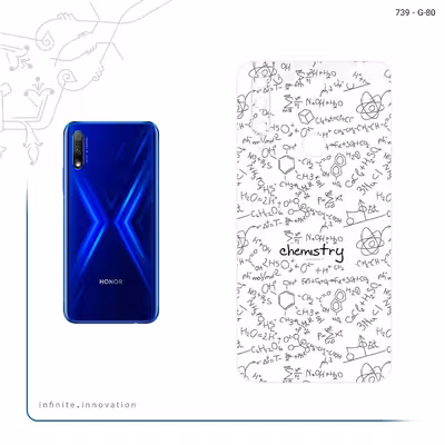 برچسب پوششی ماهوت مدل Chemistry Science مناسب برای گوشی موبایل آنر 9X