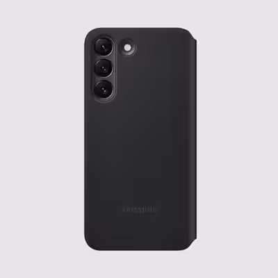 کیف کلاسوری سامسونگ مدل Clear View Cover مناسب برای گوشی موبایل سامسونگ Galaxy S22