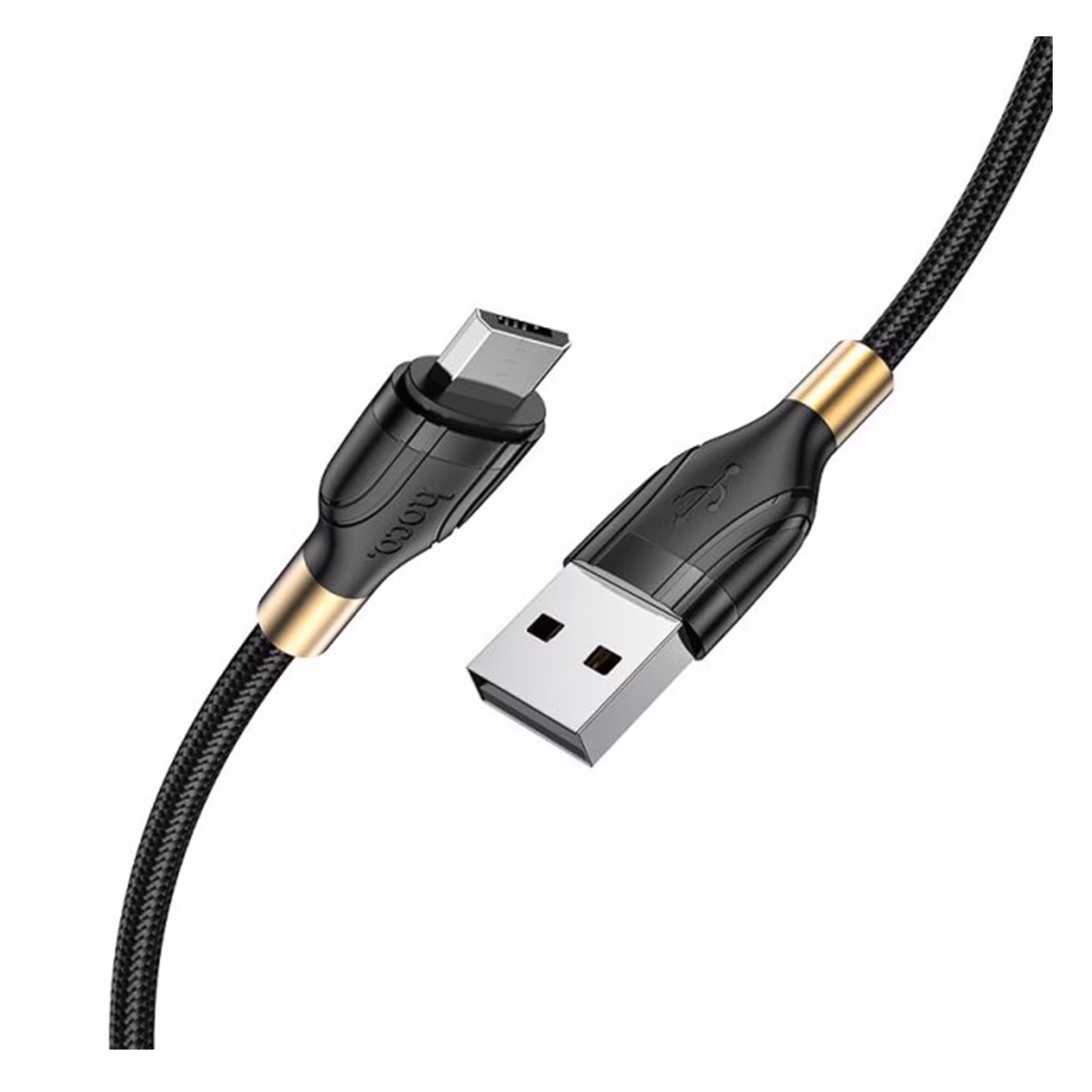 کابل تبدیل USB به MicroUSB هوکو مدل U92 طول 1.2 متر