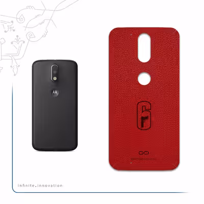 برچسب پوششی ماهوت مدل RL-RNBW_SX مناسب برای گوشی موبایل موتورولا Moto G4