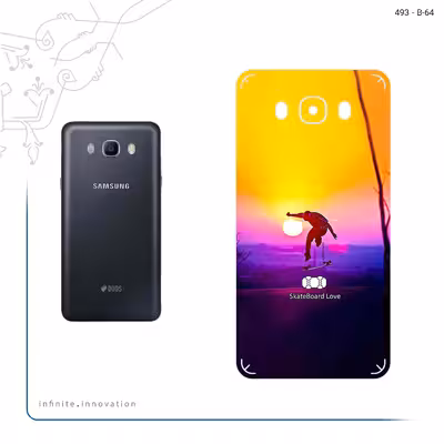 برچسب پوششی ماهوت مدل Skateboard مناسب برای گوشی موبایل سامسونگ Galaxy J7 2016