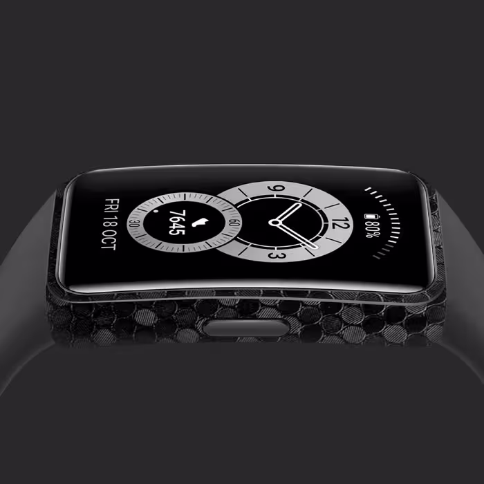 برچسب ماهوت طرح Honey Comb Circle مناسب برای ساعت هوشمند هوآوی band 6