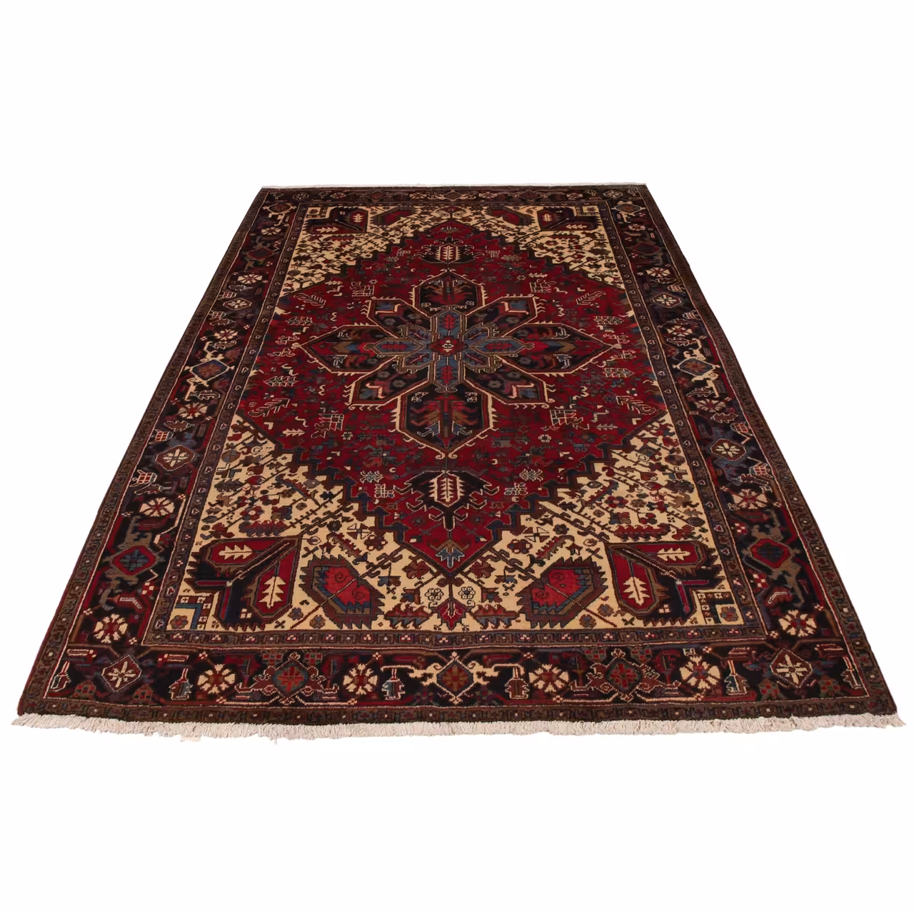 فرش قدیمی دستباف هفت متری سی پرشیا کد 123137