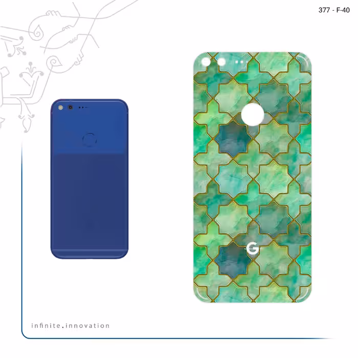 برچسب پوششی ماهوت مدل Iran Tile 8 مناسب برای گوشی موبایل گوگل Pixel XL