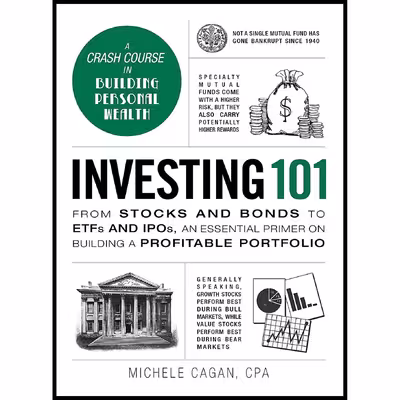 کتاب Investing 101 اثر Michele Cagan انتشارات Adams Media