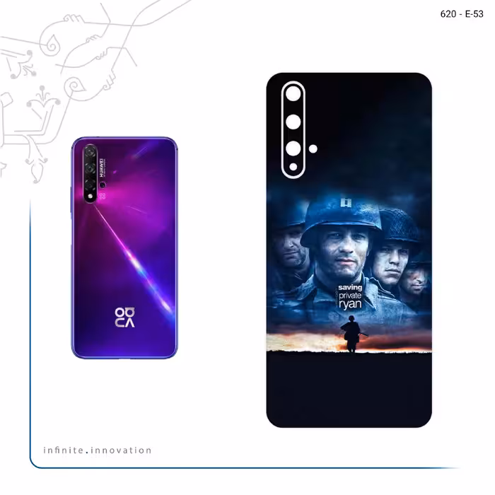 برچسب پوششی ماهوت مدل Saving Private Ryan مناسب برای گوشی موبایل هوآوی Nova 5T