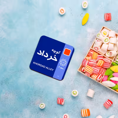 زیر لیوانی لوکسینو مدل ماه تولد طرح خرداد