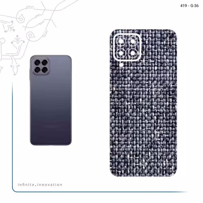 برچسب پوششی ماهوت مدل Fabric Texture 6 مناسب برای گوشی موبایل سامسونگ Galaxy M33