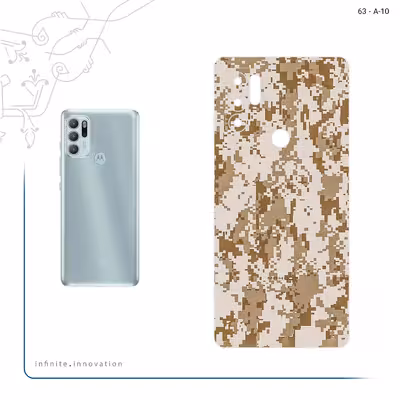 برچسب پوششی ماهوت مدل Army_Desert_Pixel مناسب برای گوشی موبایل موتورولا Moto G60S