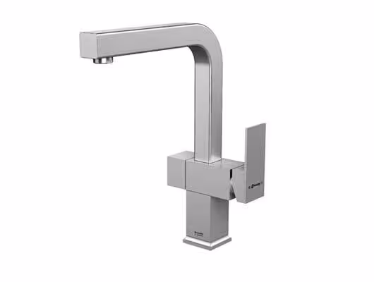 شیر آشپزخانه دومنظوره مدل آتلانتیک کروم مات