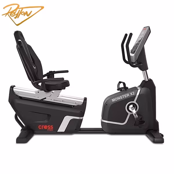 دوچرخه ثابت پشتی دار کراس فیتنس مدل MONSTER X2